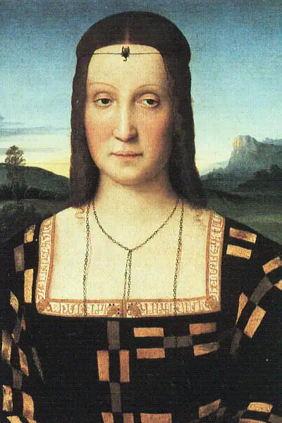 Portrait of Elizabeth Gonzaga Raphael